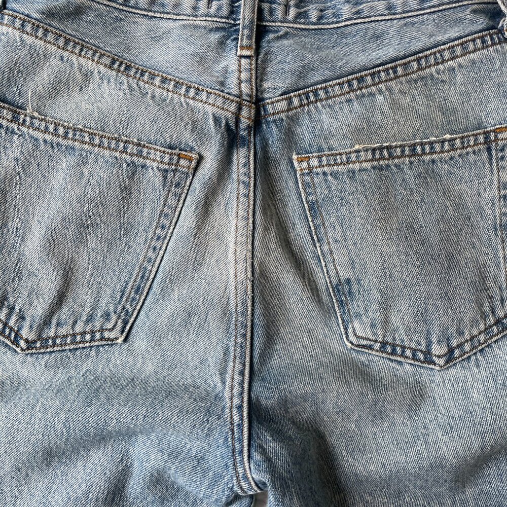 Agolde High Rise Jeans - Light Blue - Picture 7 of 8